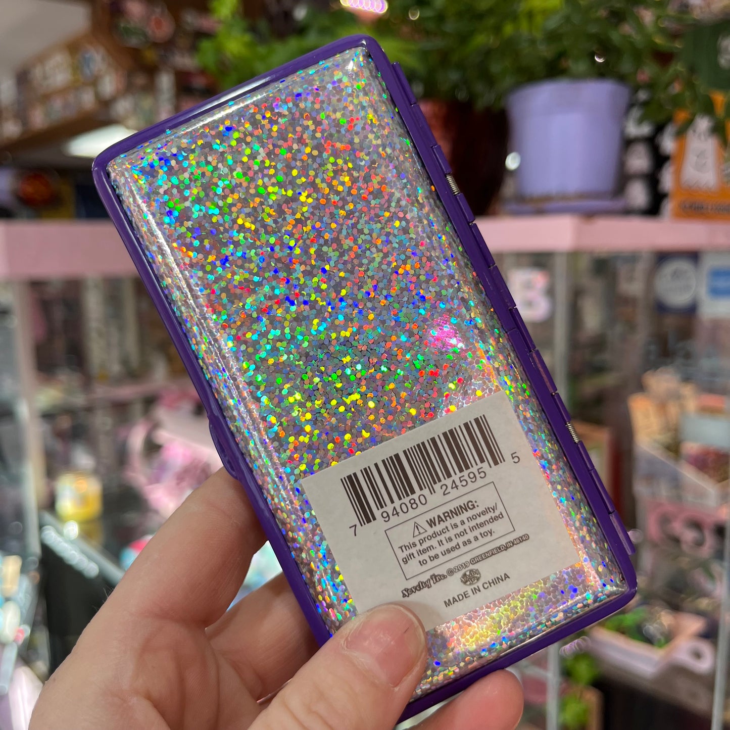 Sequin Cig Case for 100s