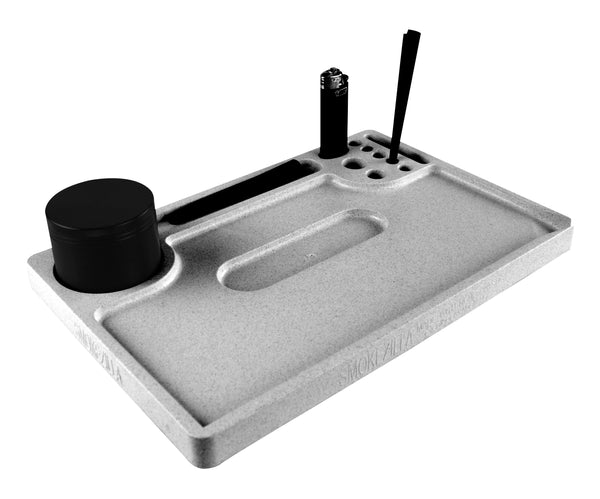 Rolling Tray Smoke Station