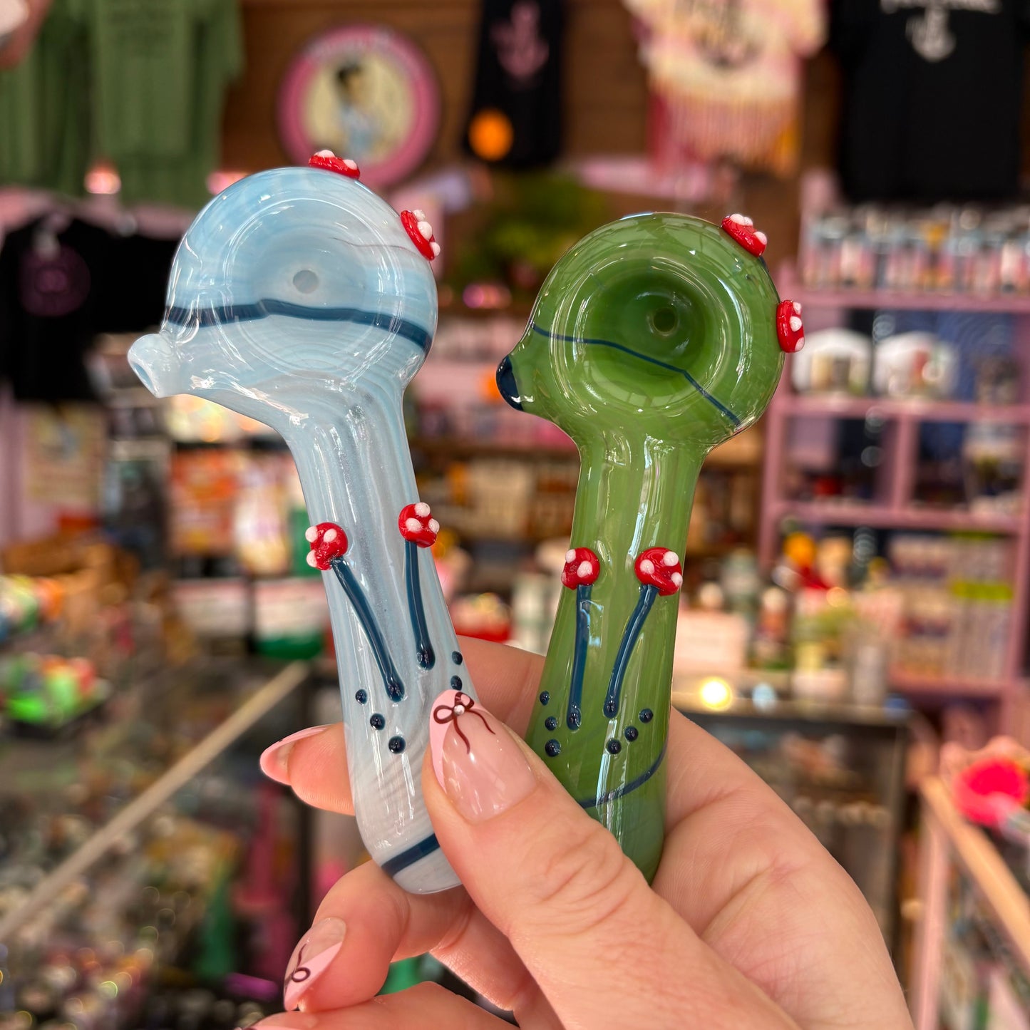 Colored Critter Glass Pipe