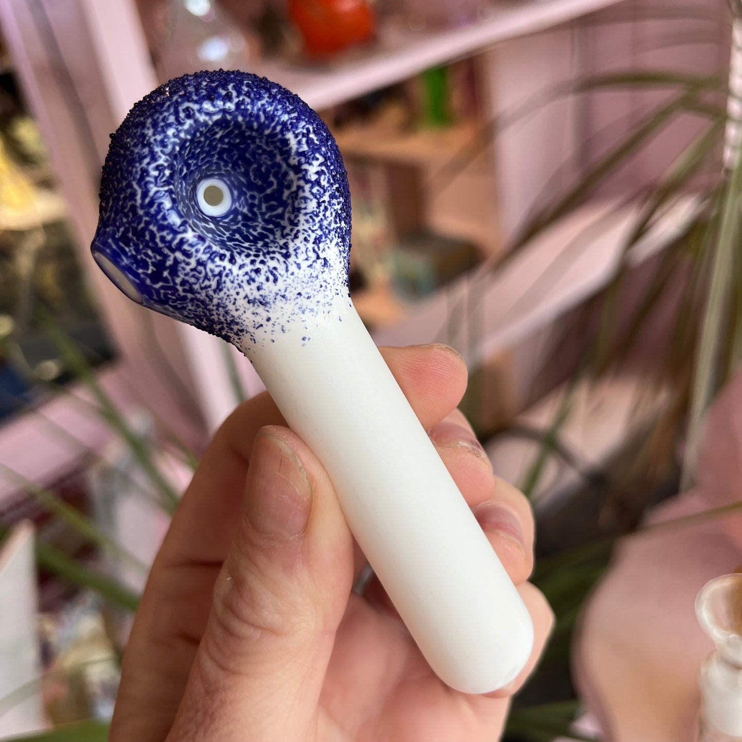 Frit Dip Glass Pipe