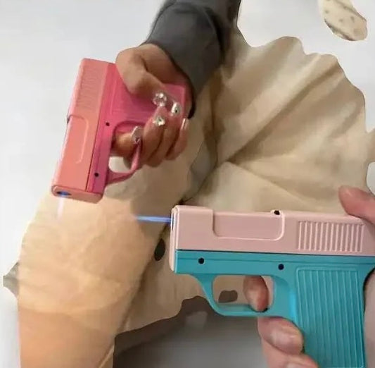 Pistol Cig Case and Lighter