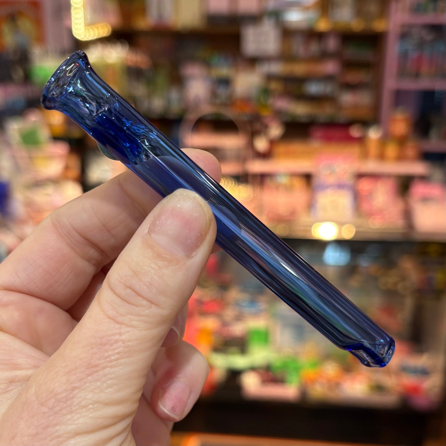 Handmade Glass Chillum One-Hitter