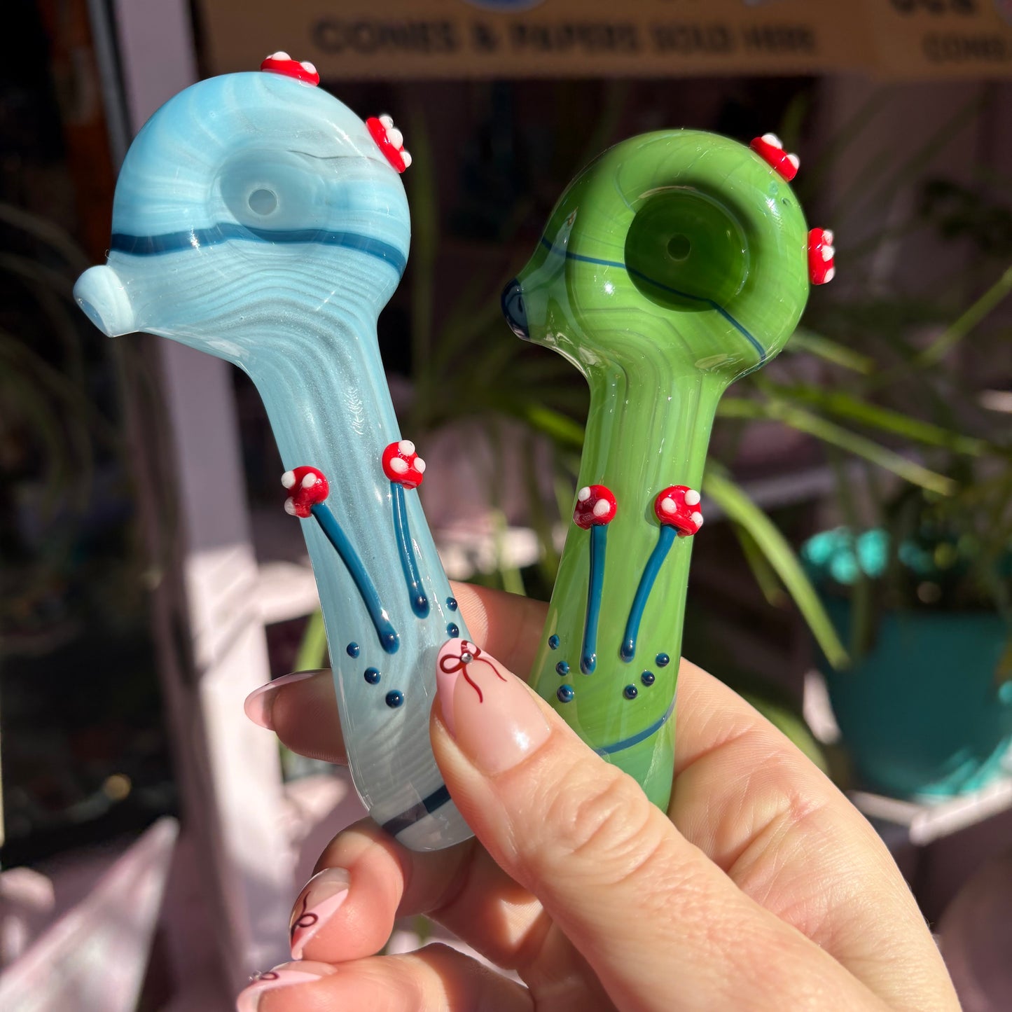 Colored Critter Glass Pipe