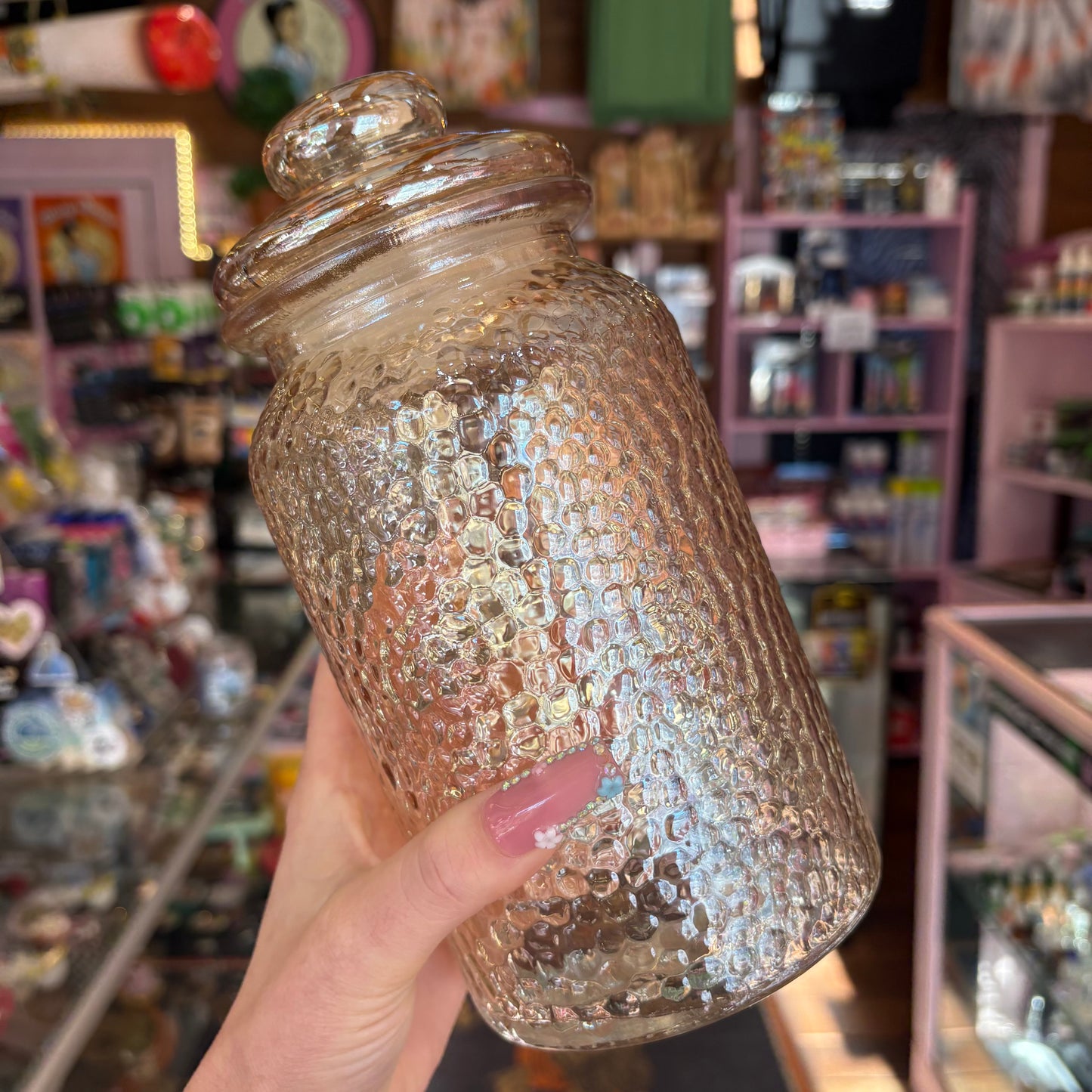 Golden Hour Stash Jar