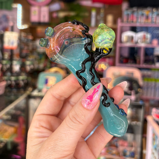 Octopus Side Glass Pipe