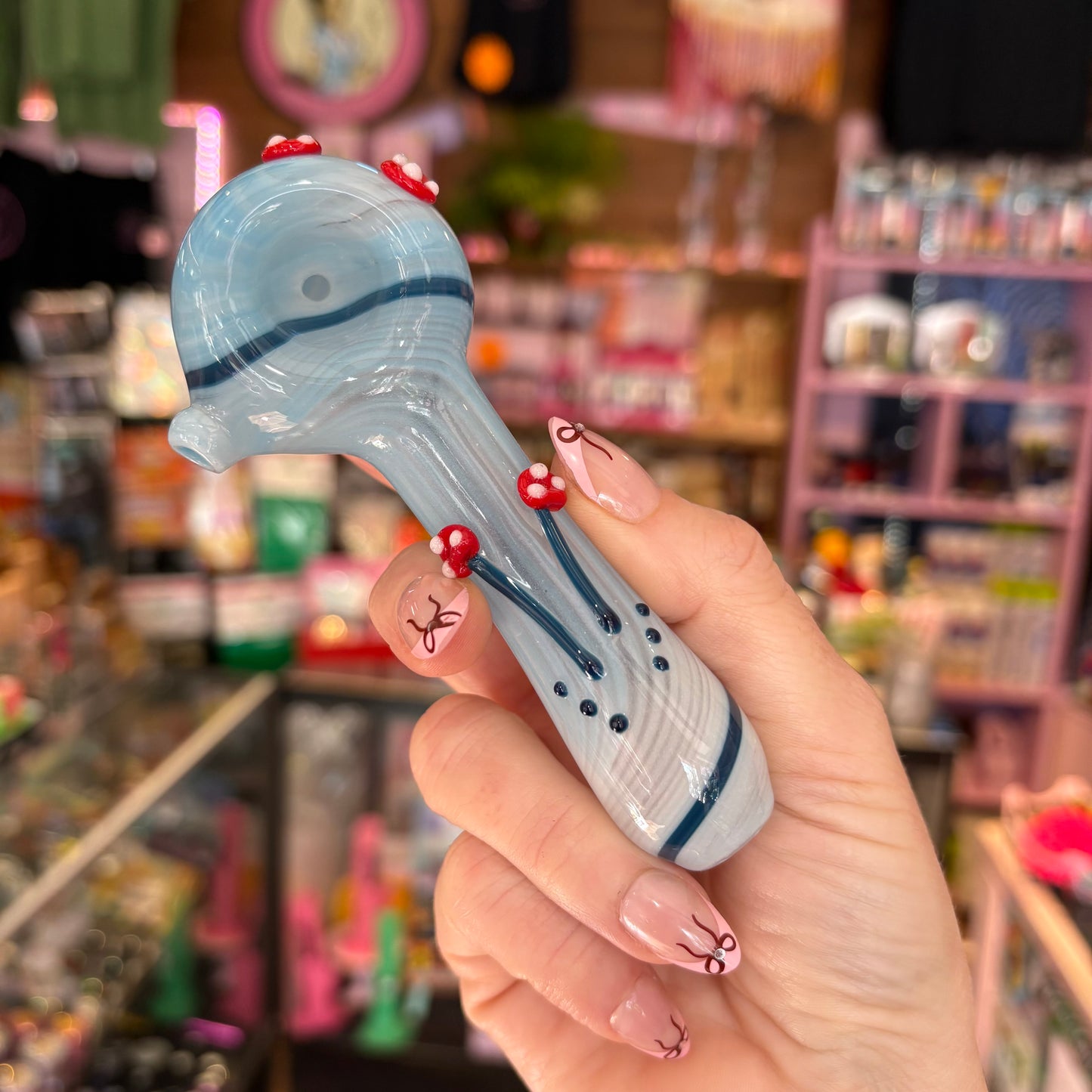 Colored Critter Glass Pipe