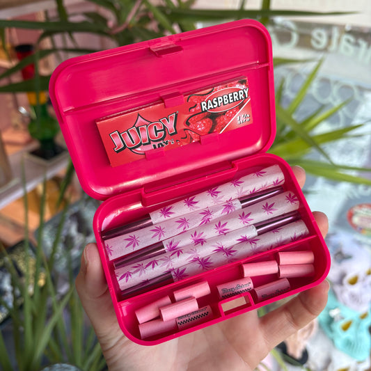 Pink Deluxe Pocket Rolling Set