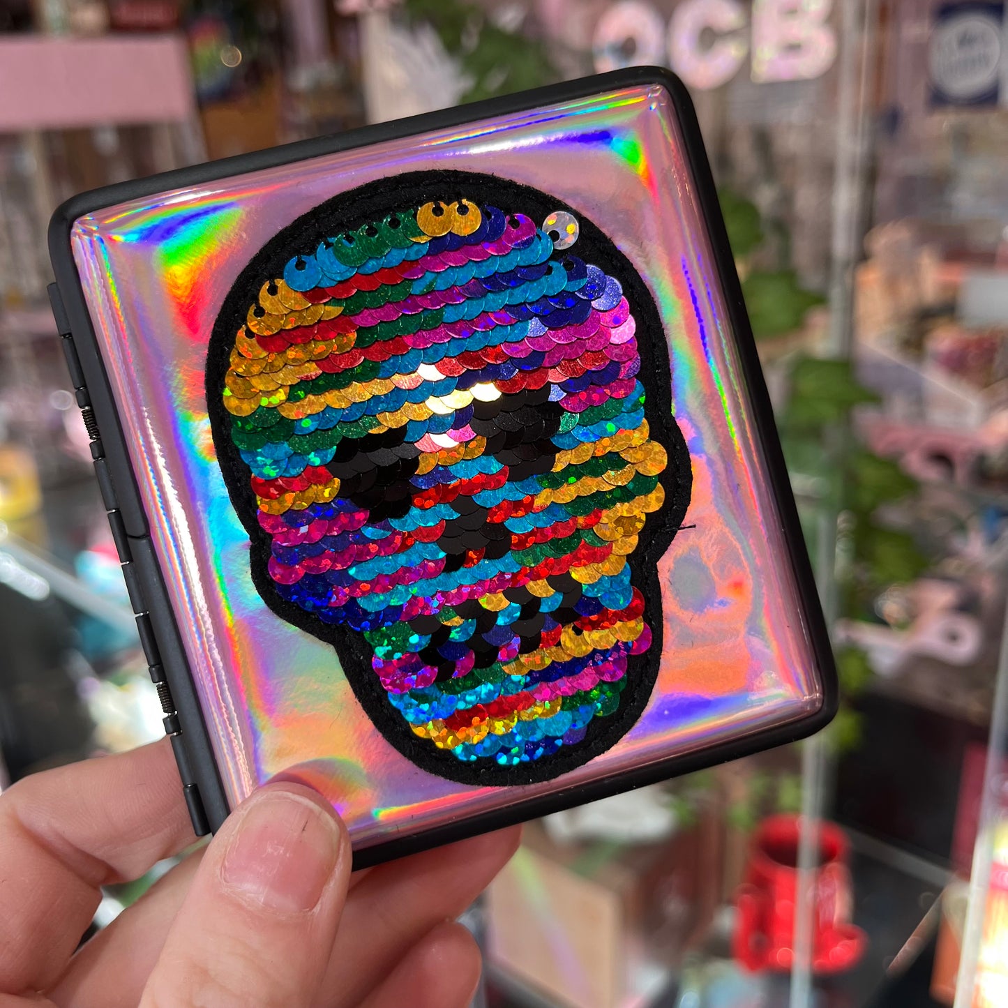 Sequin Cig Case