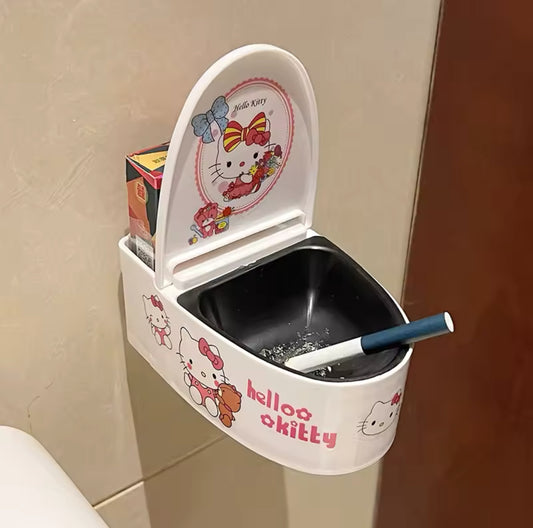 Wall Mount Kitty Ashtray