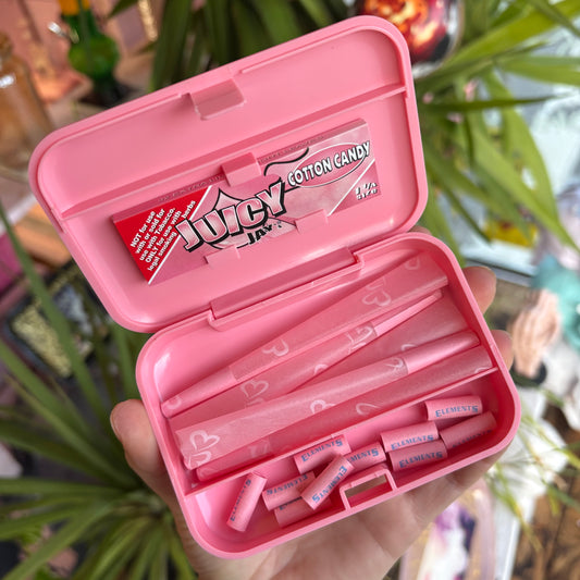 Pink Deluxe Pocket Rolling Set