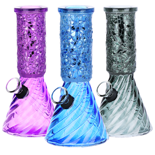 Mini Crystal Beaker Water Pipe