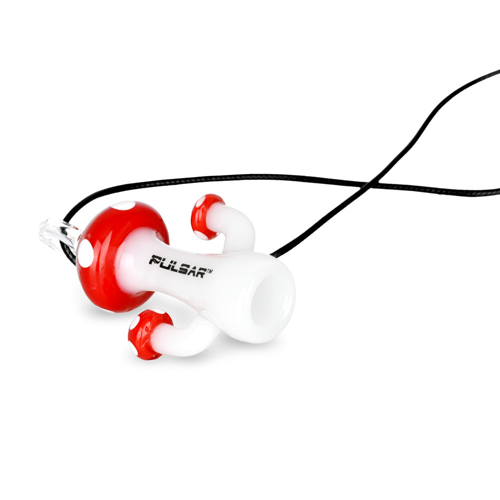 Mushroom One Hitter Necklace Pipe