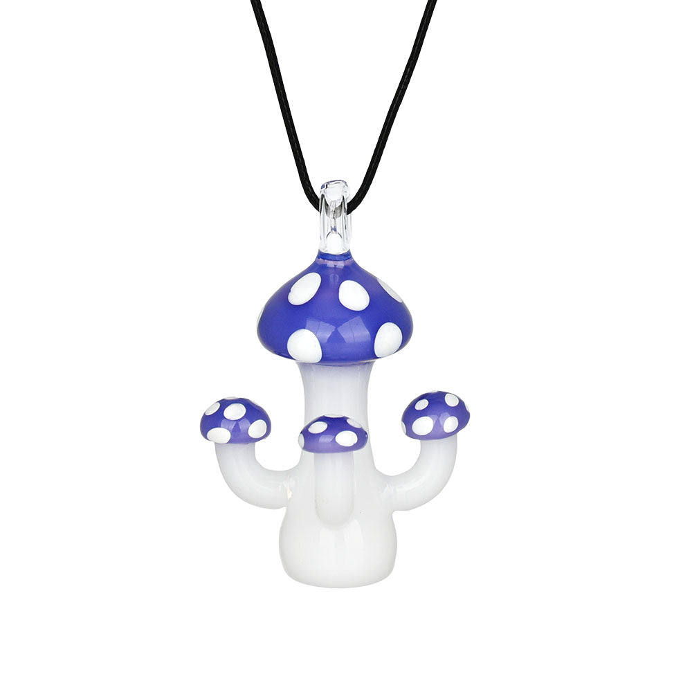 Mushroom One Hitter Necklace Pipe