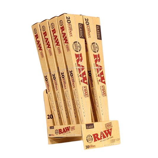 Raw Cones 20 Stage RAWket Pack