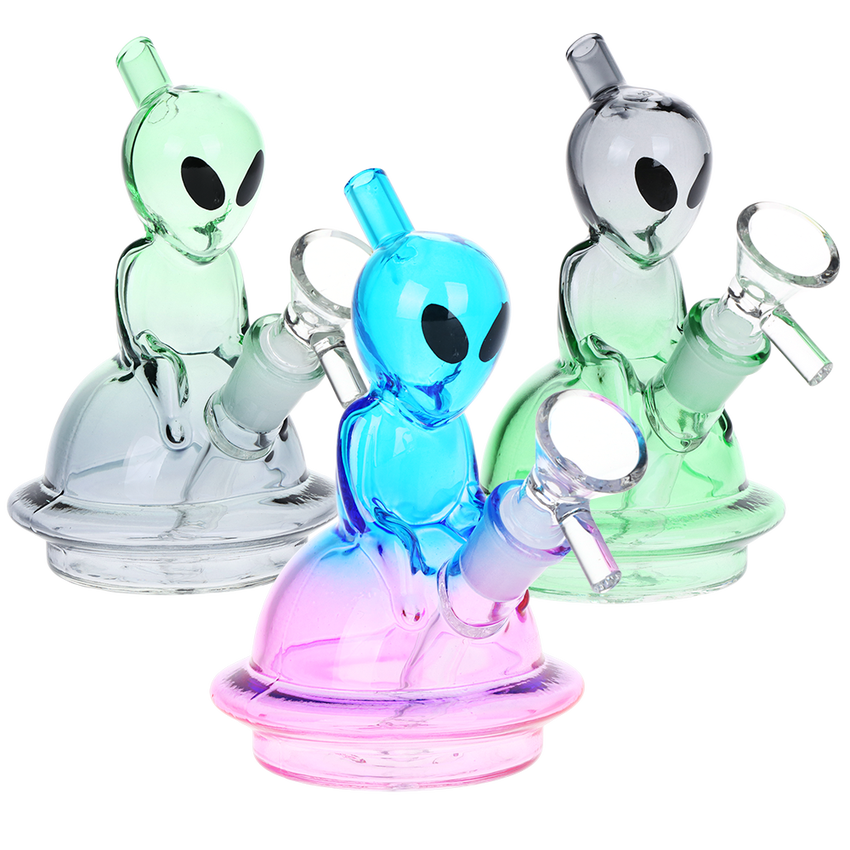 UFO Mini Glass Water Pipe