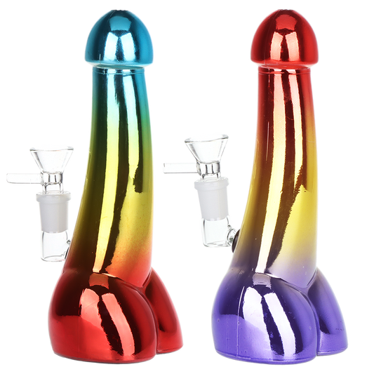 Electroplated Penis Bong