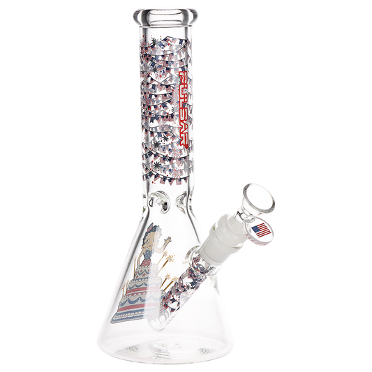 Patriotic Betty Boop Special Edition Beaker Water Pipe