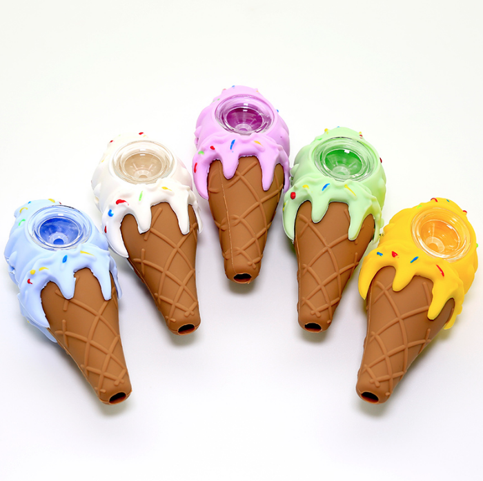 Silicone Ice Cream Cone Pipe