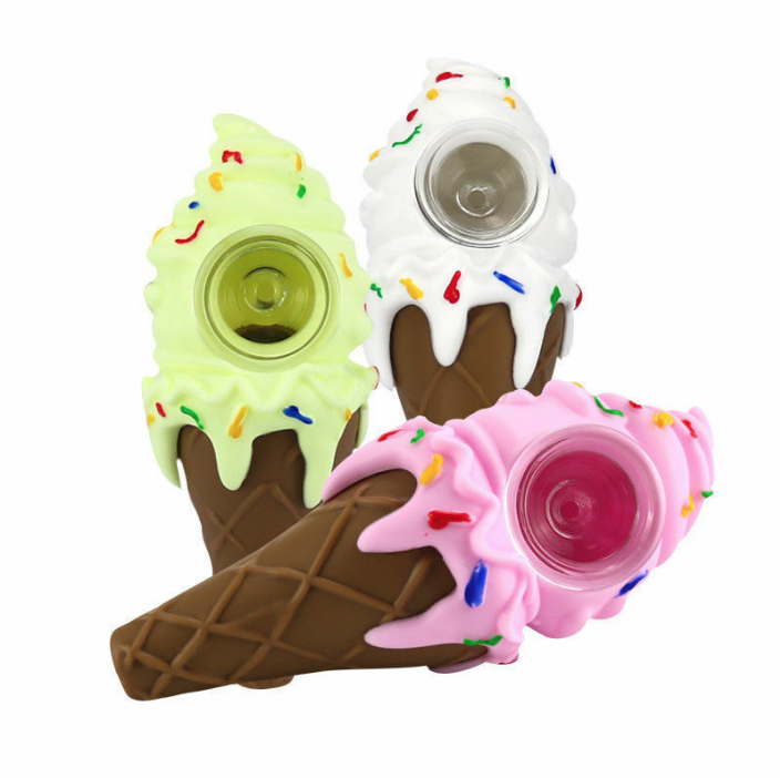 Silicone Ice Cream Cone Pipe