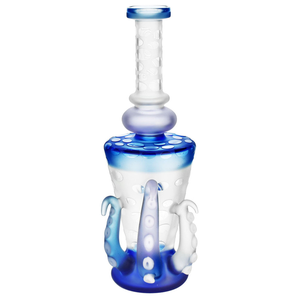 Tentacle Glass Bubbler Water Pipe