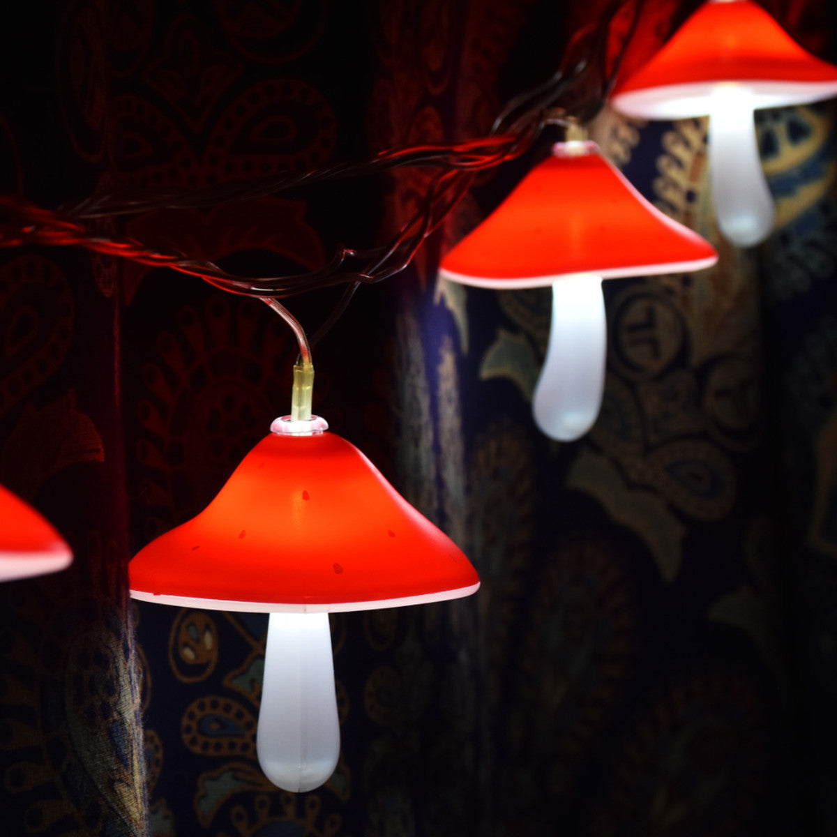 LED Shroom String Lights