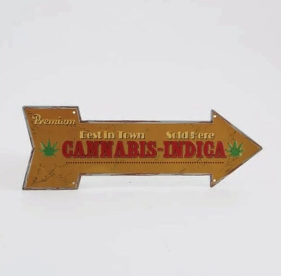 Arrow Tin Sign