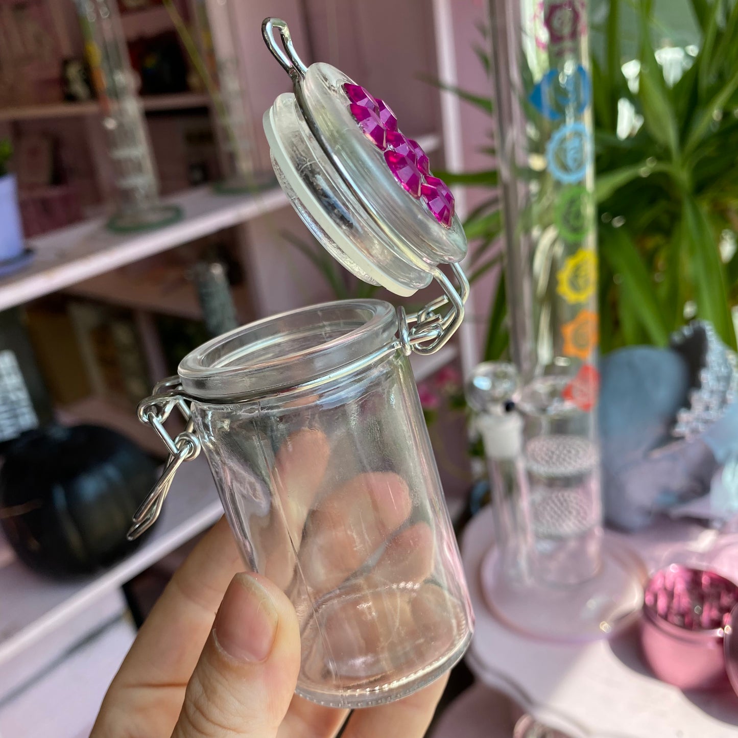 Jeweled Stash Jar