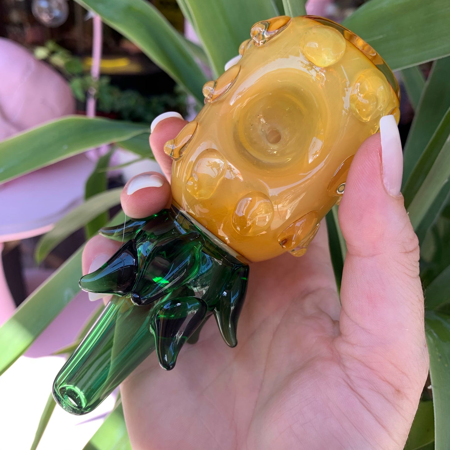 Pineapple Glass Pipe