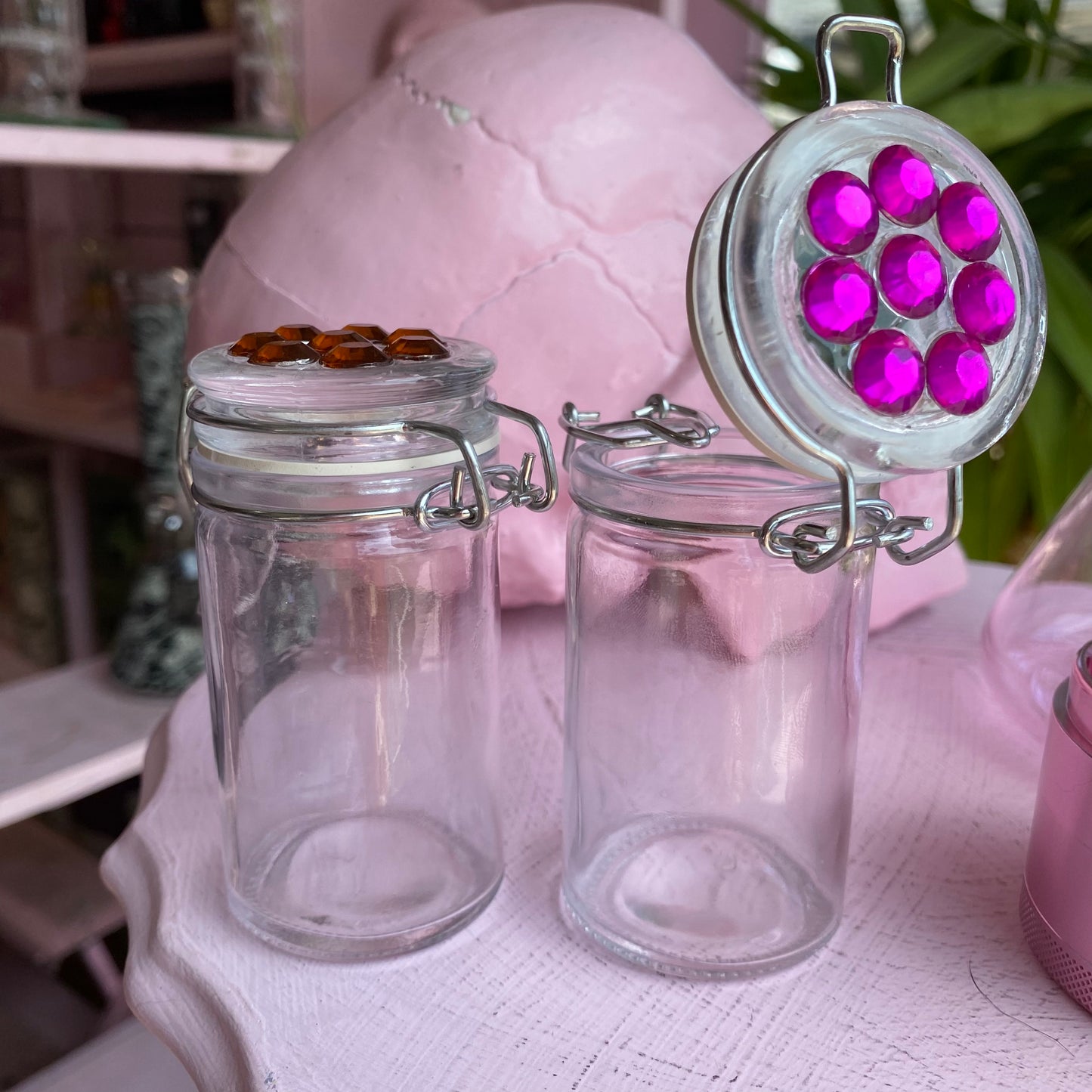 Jeweled Stash Jar