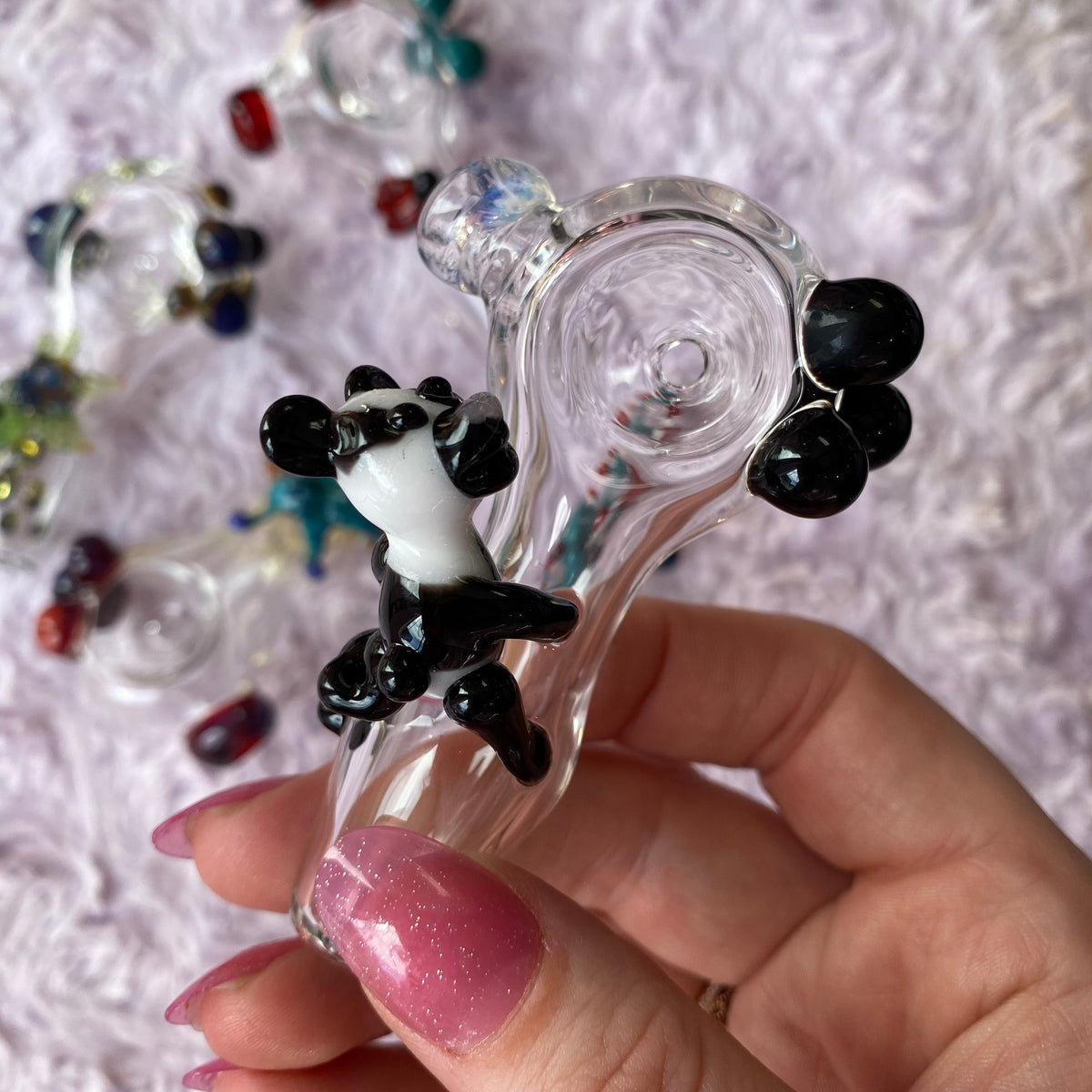 Critter Glass Pipe – Pirate Girl Smoke Boutique