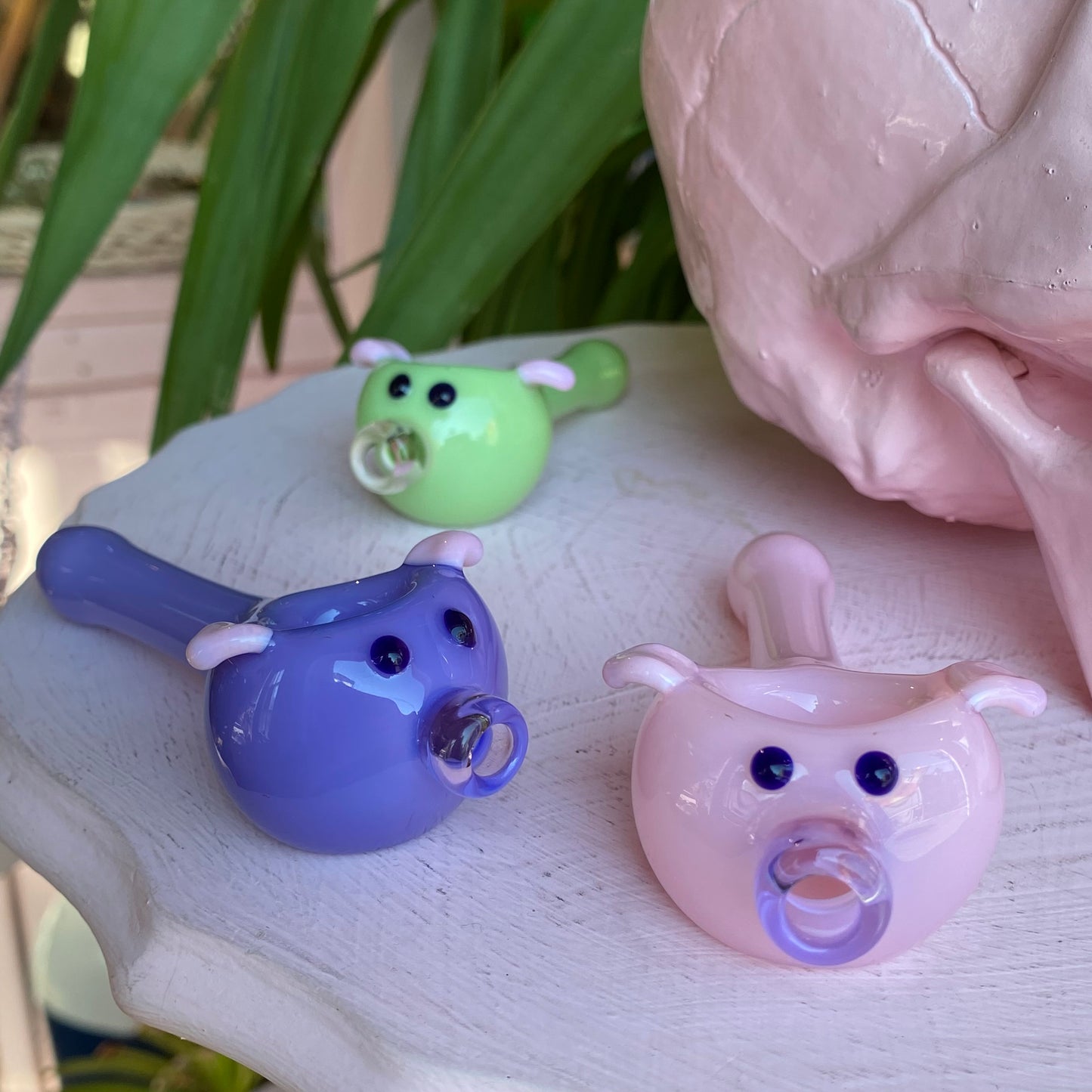 Pastel Piggy Pipe