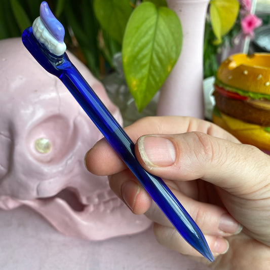 Toothbrush Glass Tool