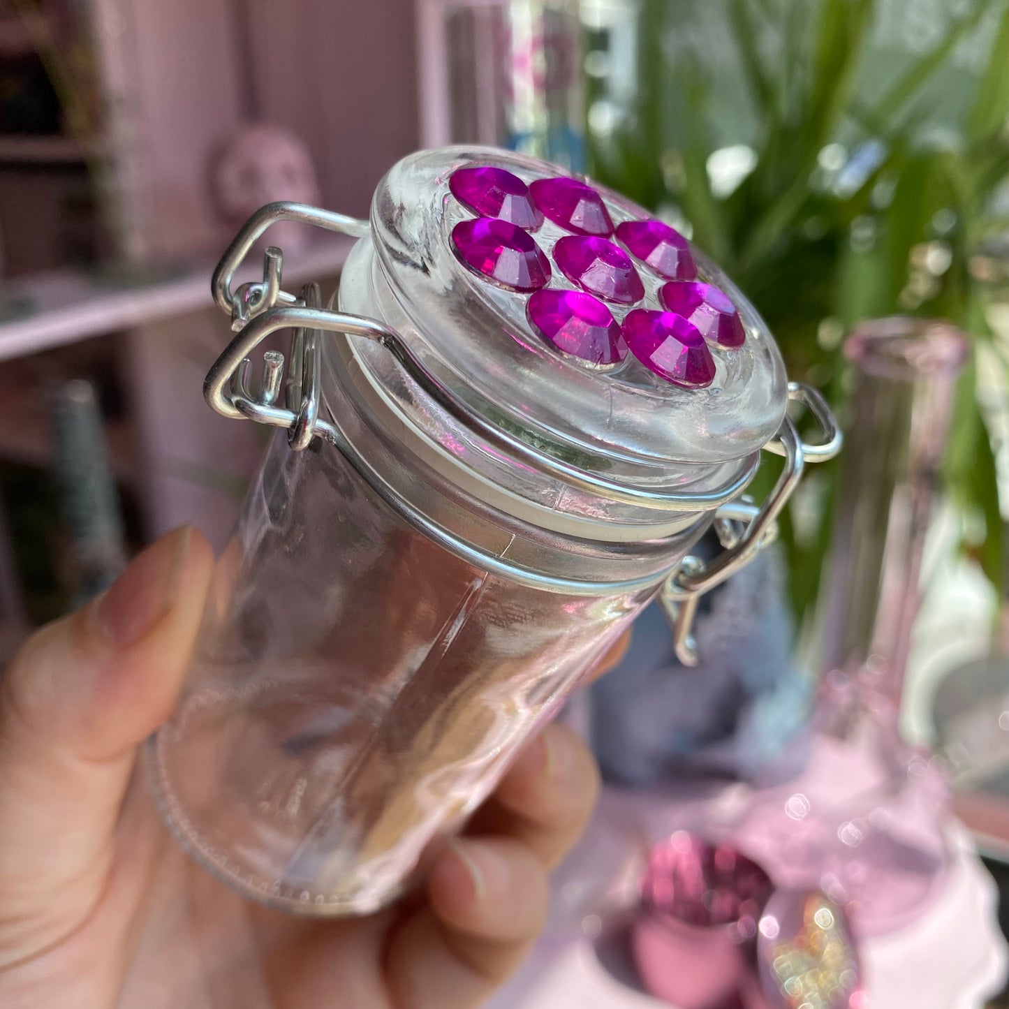 Jeweled Stash Jar