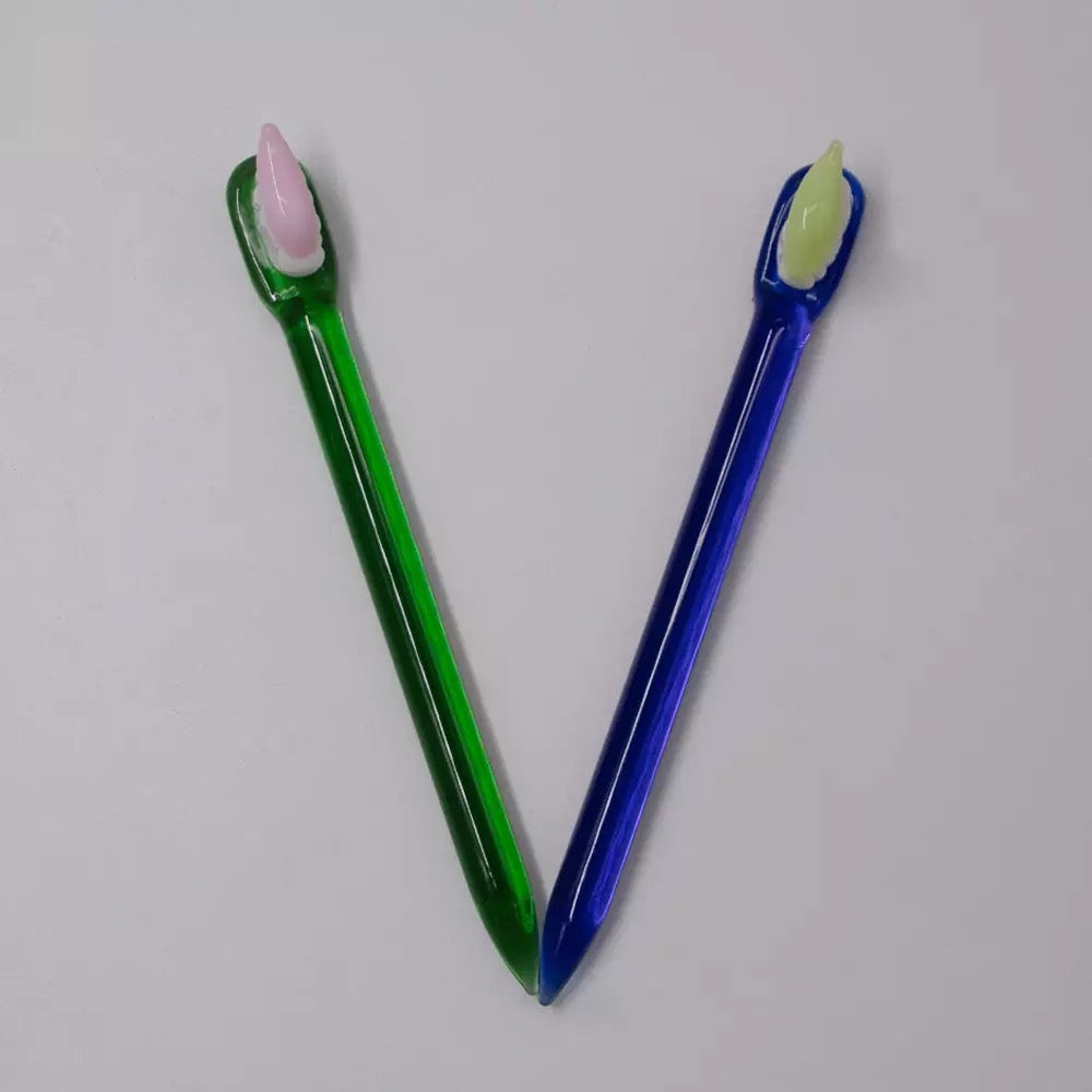 Toothbrush Glass Tool