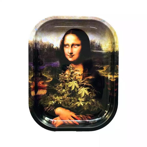 Mona Lisa Rolling Tray