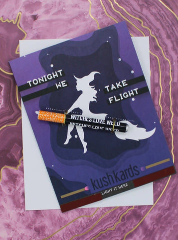 Tonight We Take Flight Greeting Card and One Hitter