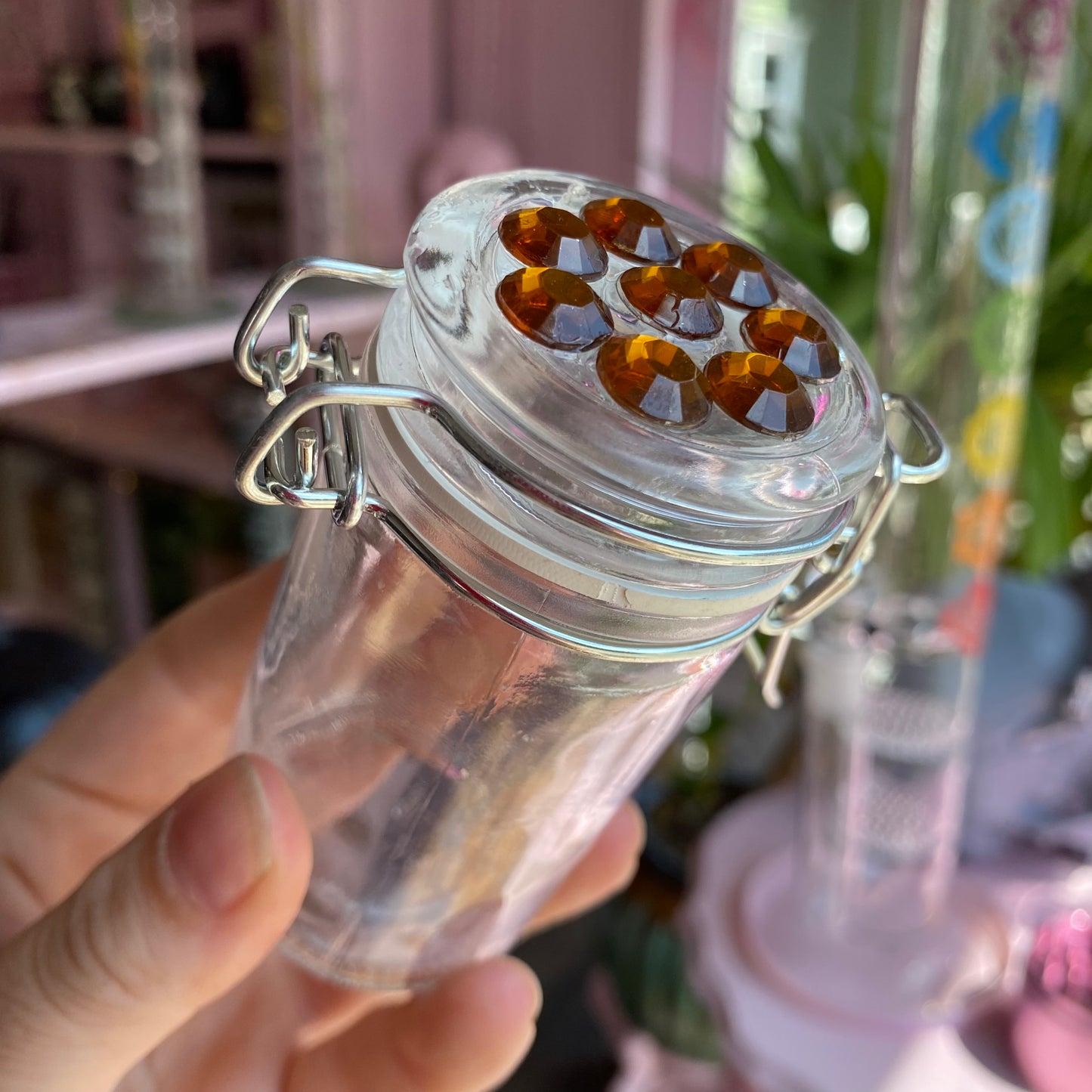 Jeweled Stash Jar