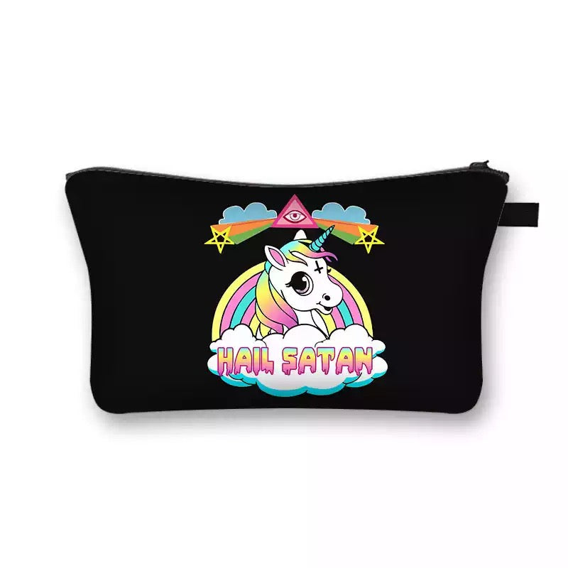 Evil Unicorn Stash Bag