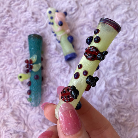 Critter Glass One-Hitter with Frit
