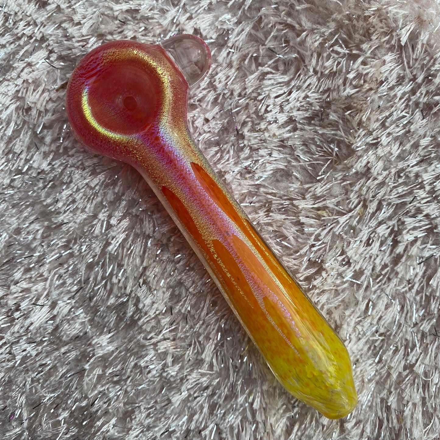 Twisted Image Dichro Glass Pipe