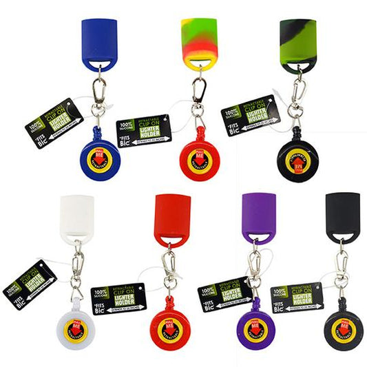 Retractable Clip On Lighter Holder