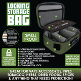 Smell-Proof Lockable Pipe Storage Bag