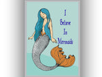 Mermaid Tin Sign