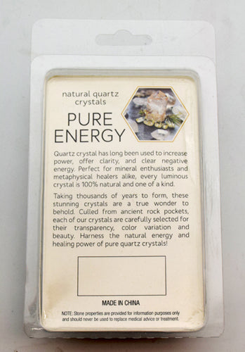 Pure Energy Quartz Stones Set