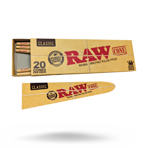 Raw Pre-Rolled Cones - 20pk