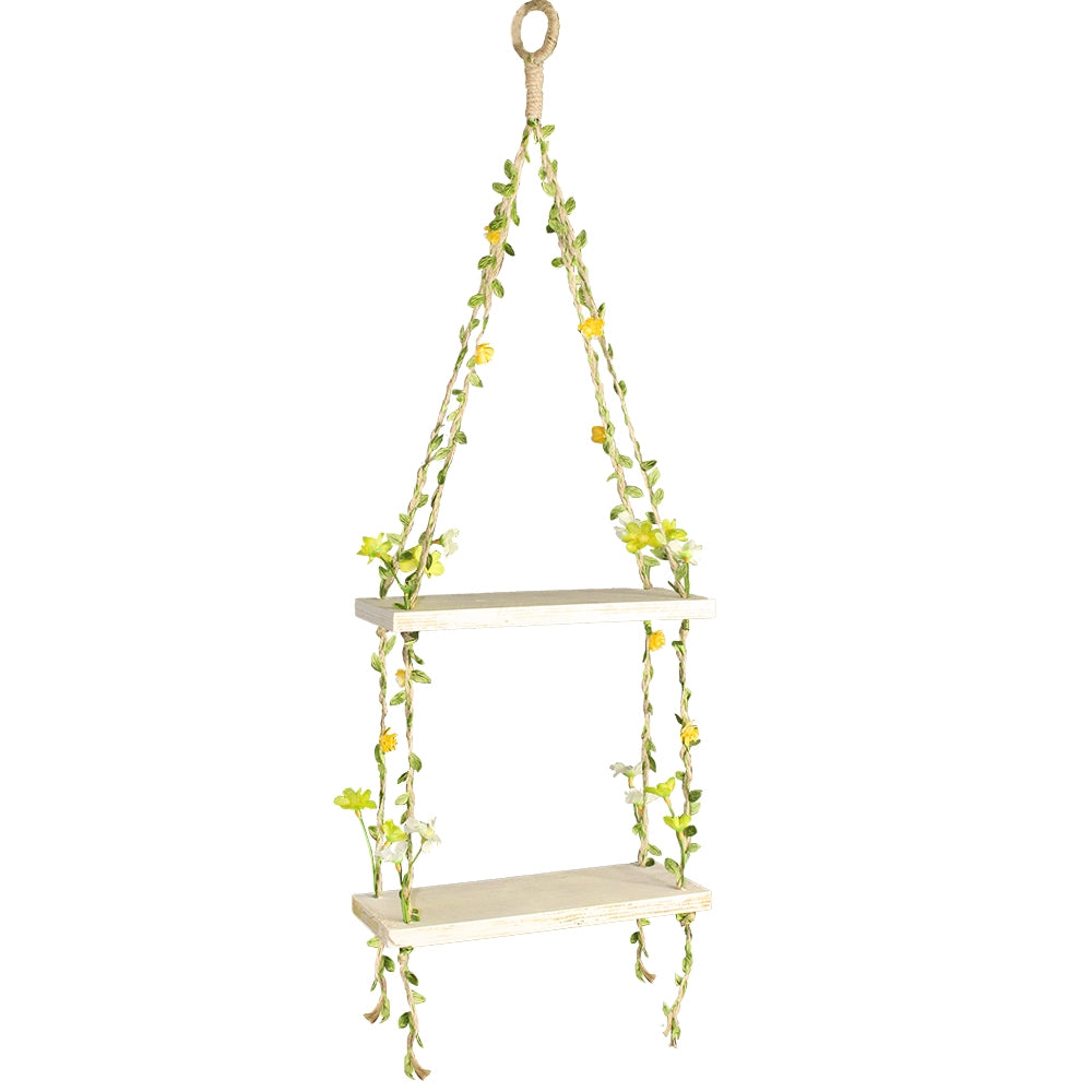Flower Vine Wall Shelf