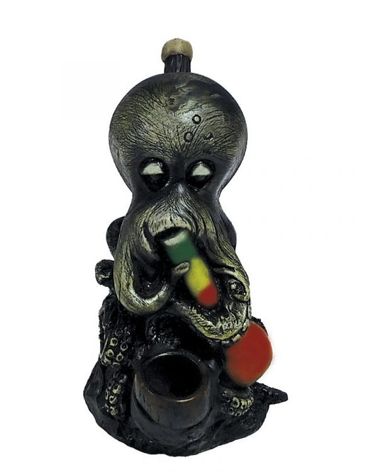 Peruvian Smoking Octopus Pipe