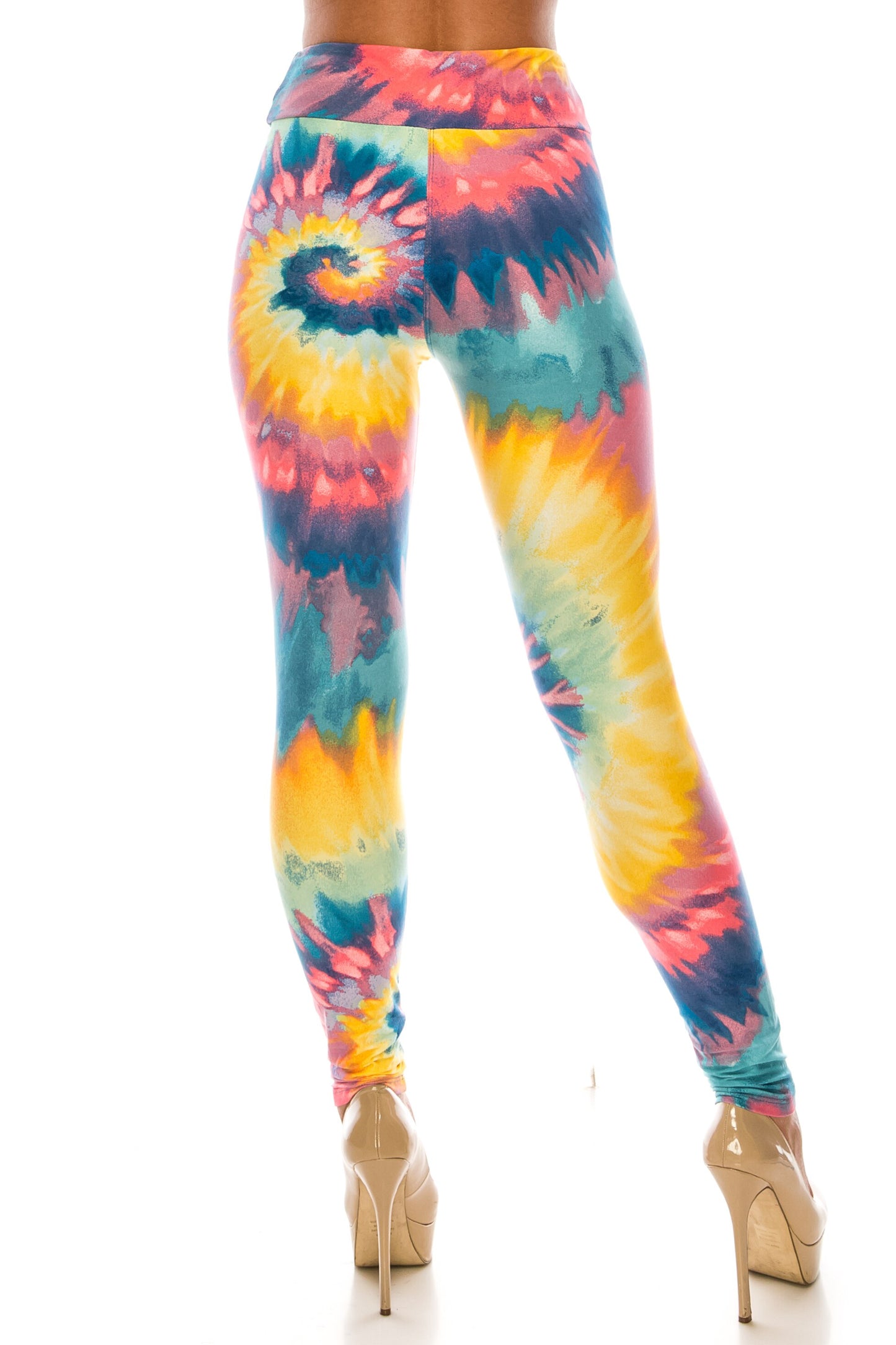 Pastel Tie Dye Leggings