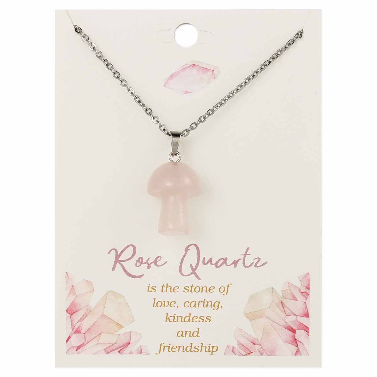 Stone Mushroom Necklace