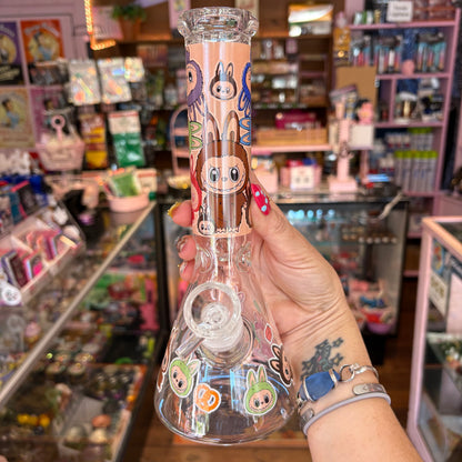 Cute Monster Beaker Bong
